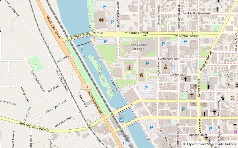 the hemmens cultural center elgin location map