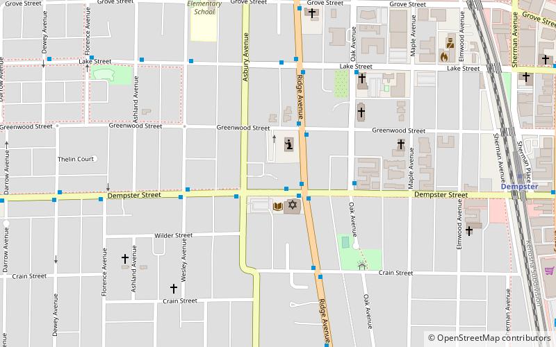 George B. Dryden House location map