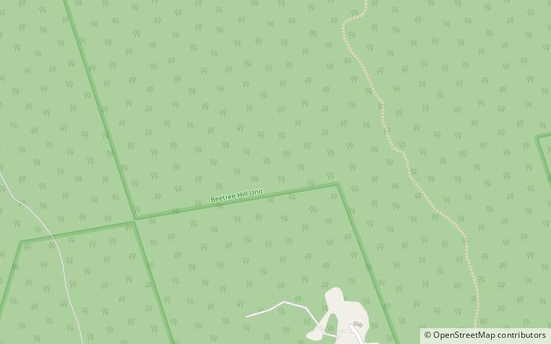 beetree hill catskill park location map