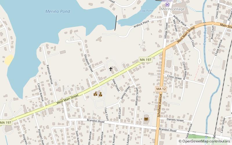 st andrew bobola parish webster location map