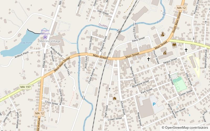 Shumway Block location map