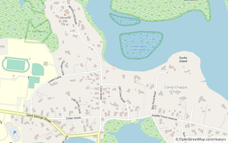 Pillsbury Summer House location map