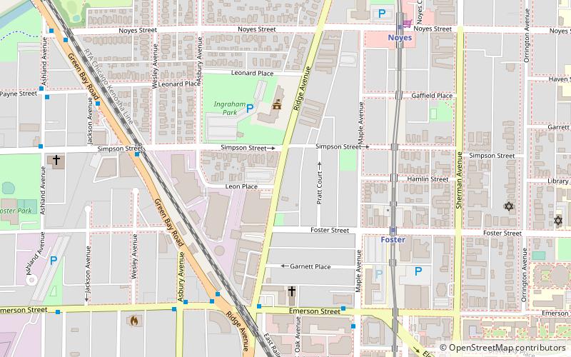 chicago zen center evanston location map