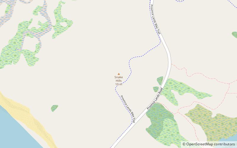 Snake Hills location map