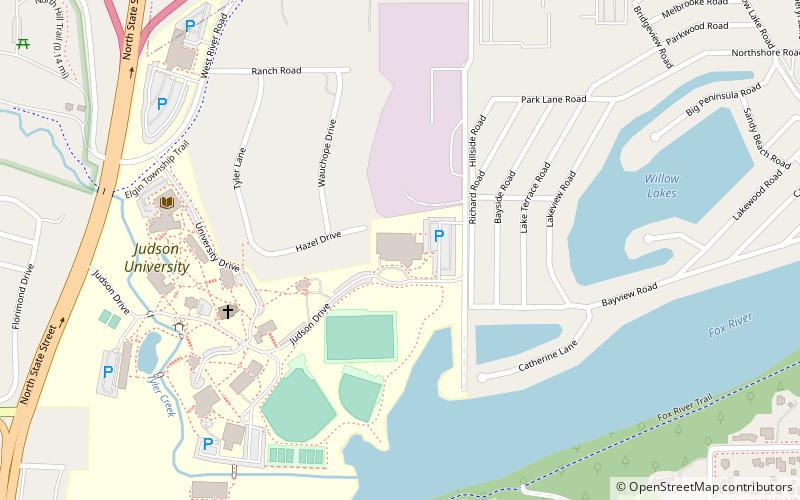 Lindner Fitness Center location map