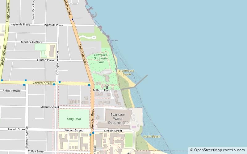 Lighthouse Beach location map