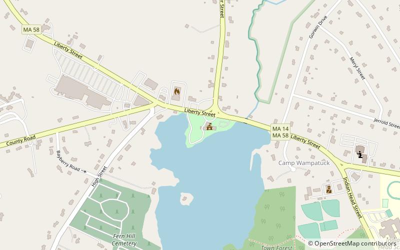Hanson location map