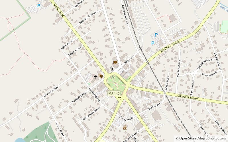 Foxboro Grange Hall location map