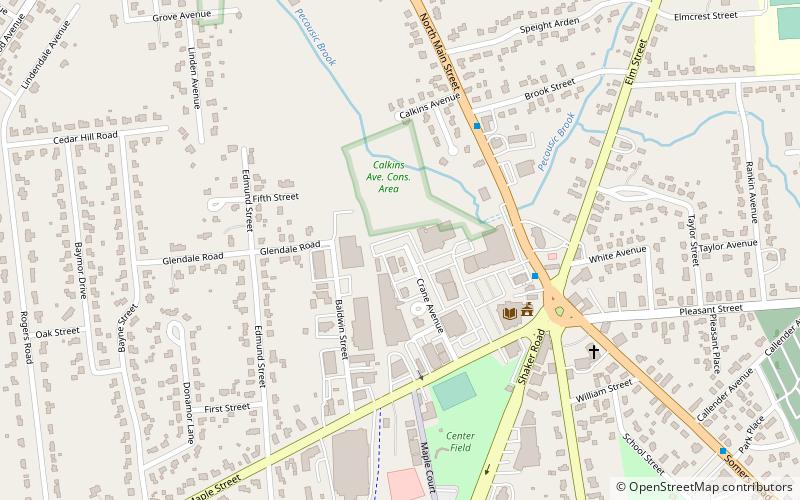 East Longmeadow location map