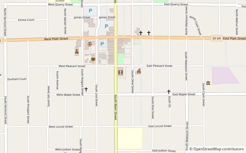 C.M. Sanborn Building location map