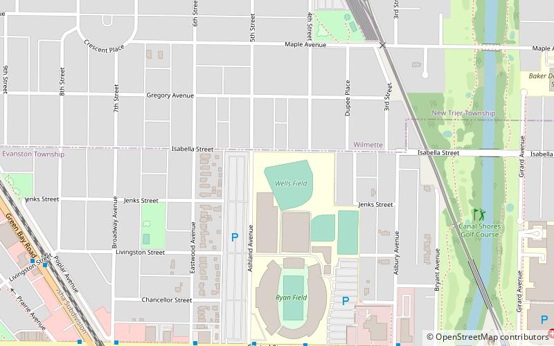 Rocky Miller Park location map
