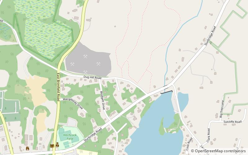 Quinebaug Woods location map