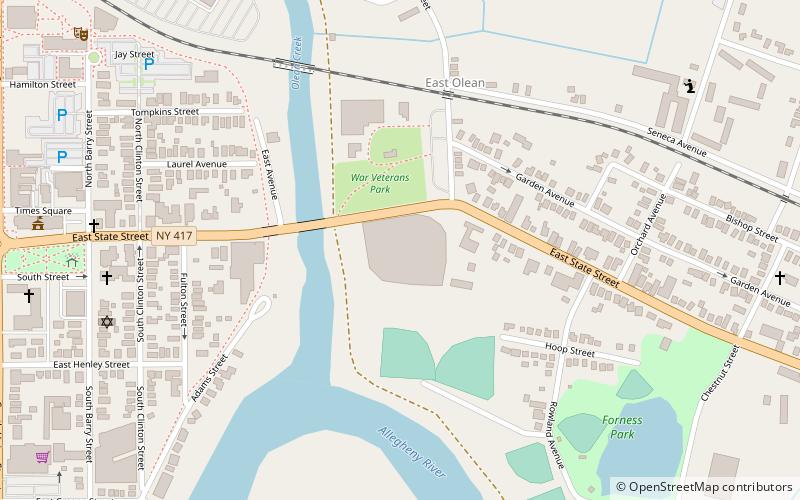 bradner stadium olean location map