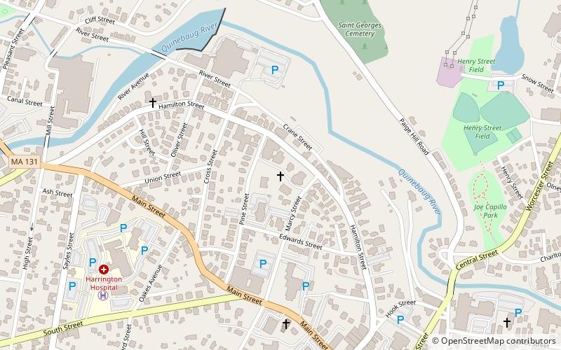 Notre Dame Parish location map