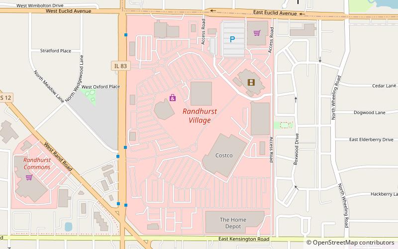 Randhurst Village location map