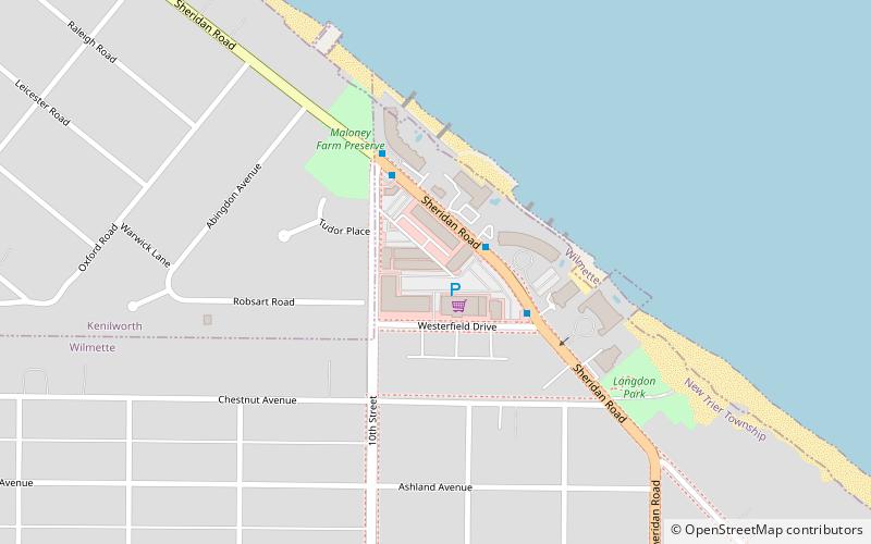 Plaza del Lago location map