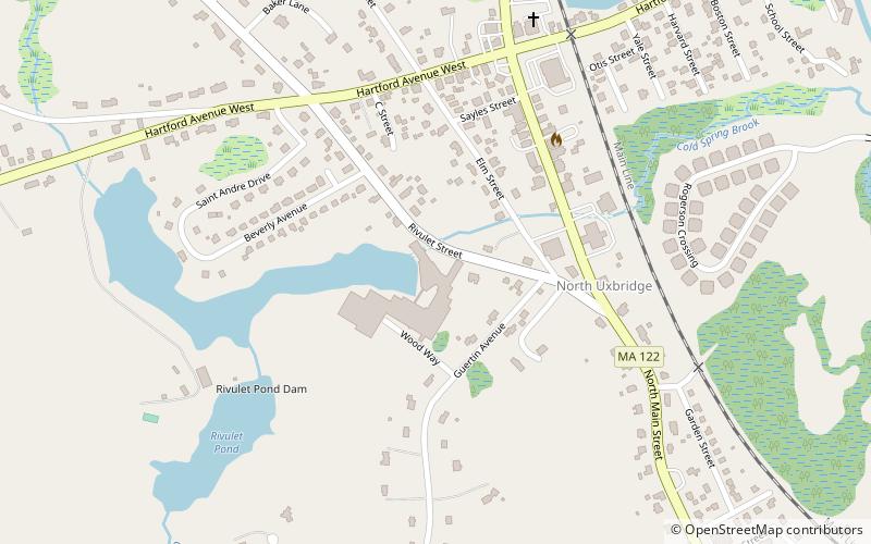 Rivulet Mill Complex location map