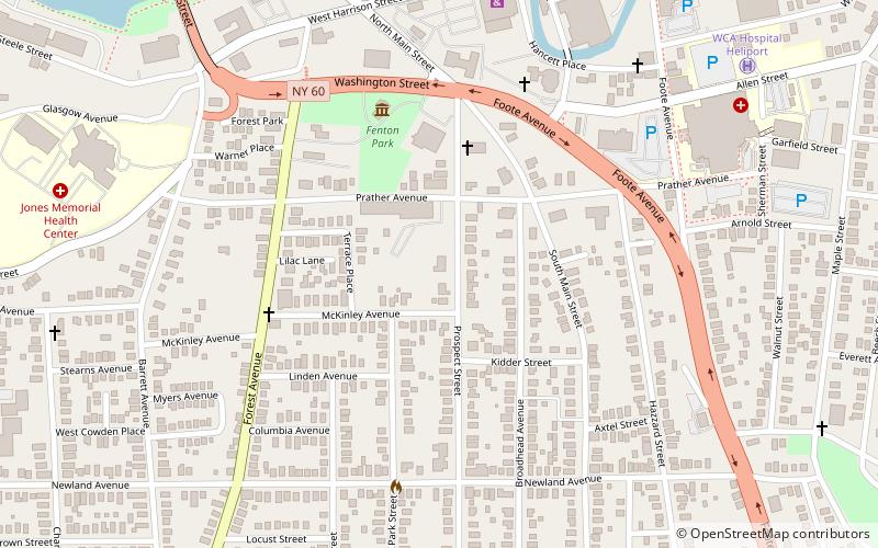 Partridge-Sheldon House location map