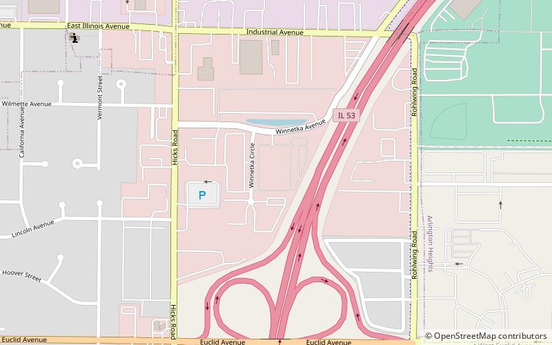 West Meadows Ice Arena location map