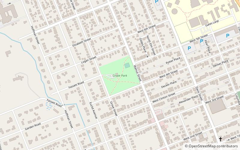 Grove Park Farmers Market location map