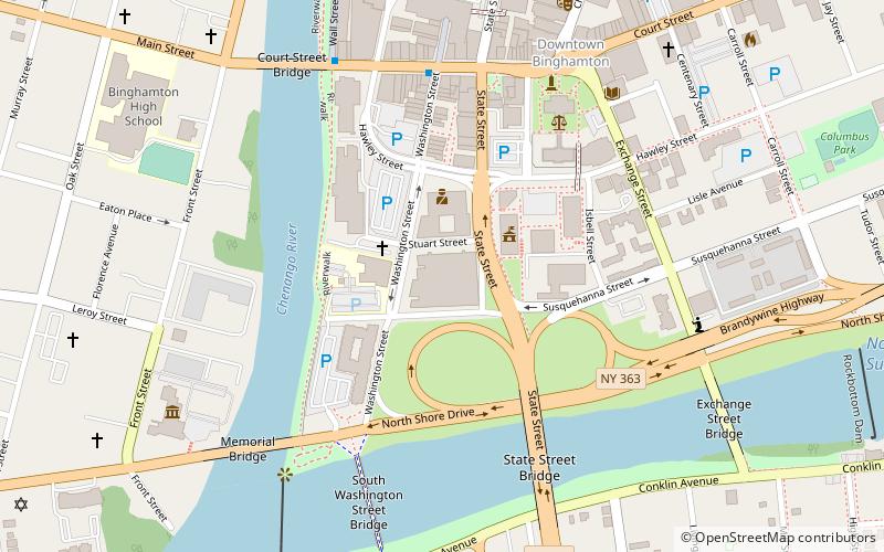 Floyd L. Maines Veterans Memorial Arena location map