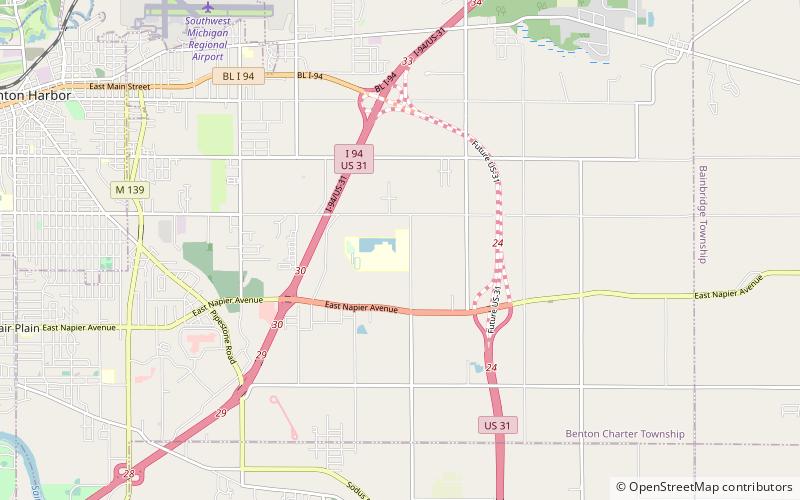 Mendel Center location map
