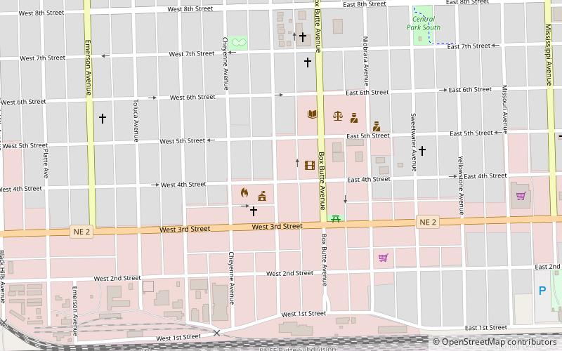 Carnegie Arts Center - Alliance location map