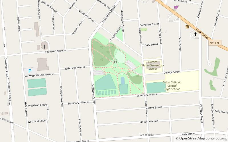 Recreation Park location map