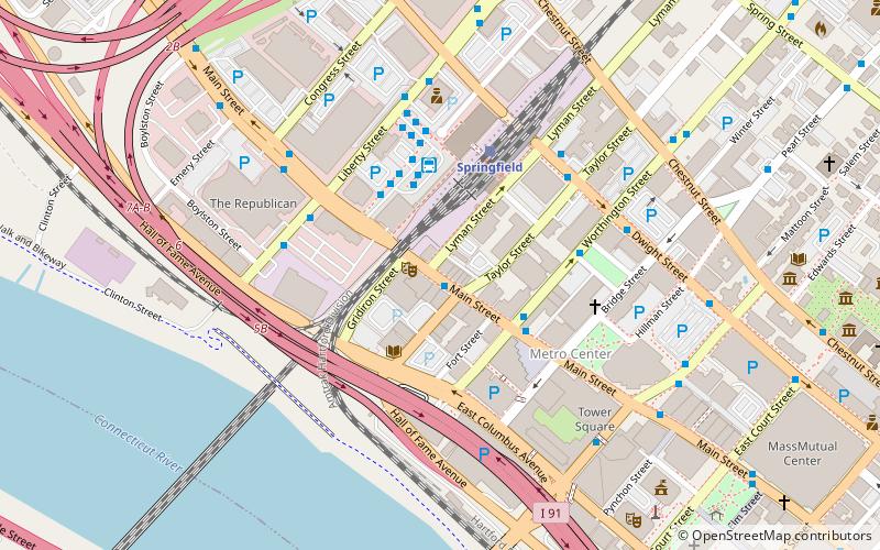 Paramount Theater location map