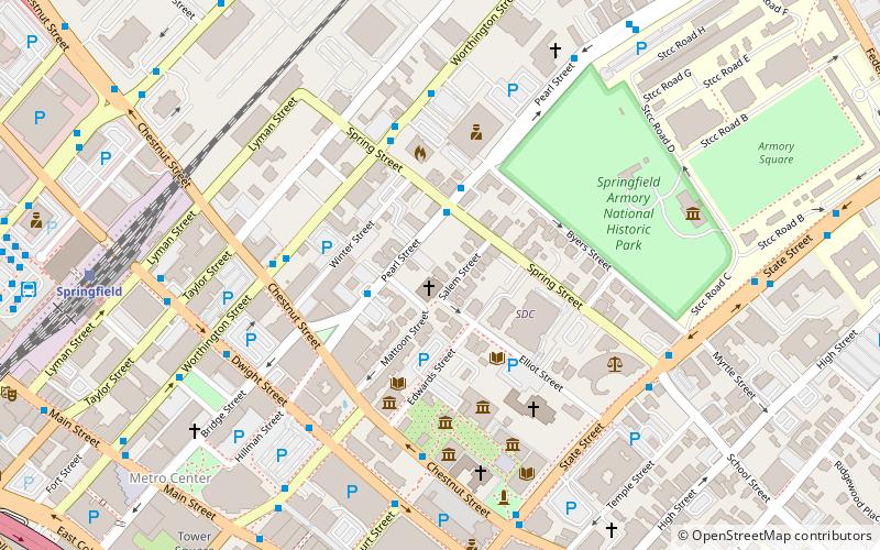 North Congregational Church location map