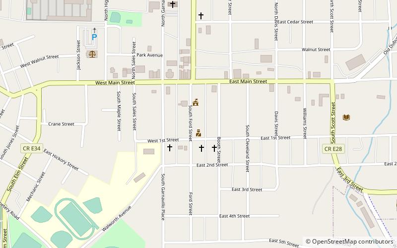 Edmund and Mary Ann Walworth Booth House location map