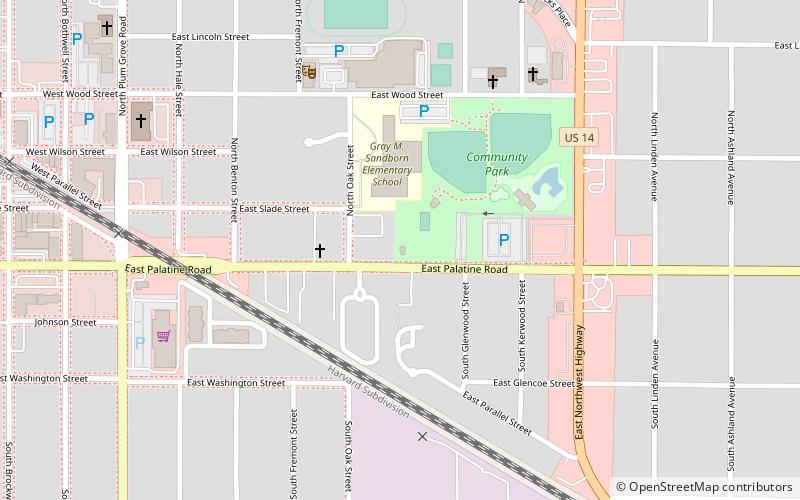 George Clayson House location map