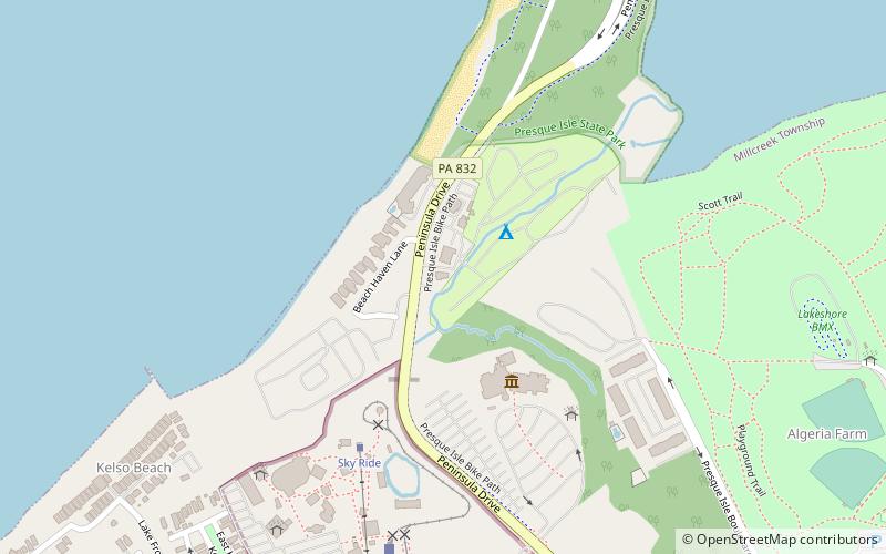 Beach Zero location map