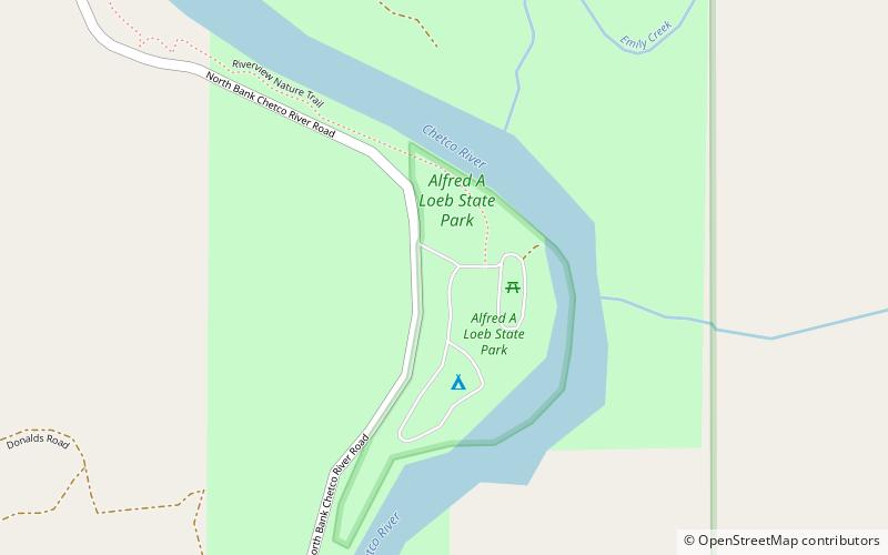 Park Stanowy Alfred A. Loeb location map