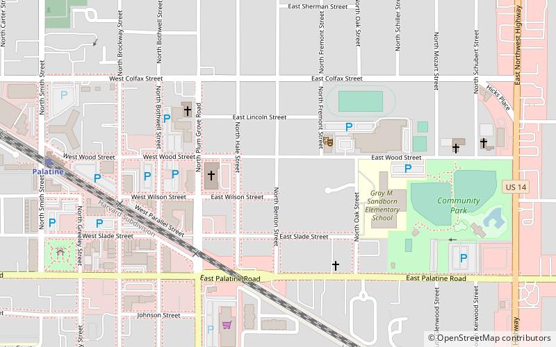 Charles H. Patten House location map