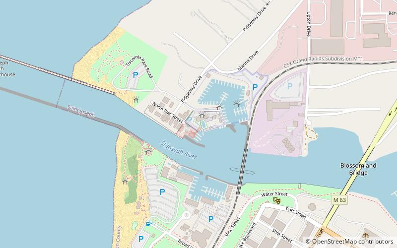 Ninth District Lighthouse Depot location map