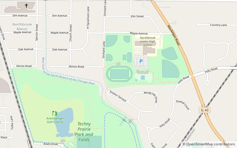 Ed Rudolph Velodrome location map