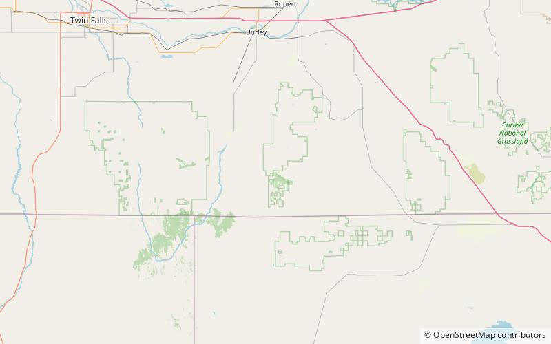 graham peak reserve nationale de city of rocks location map