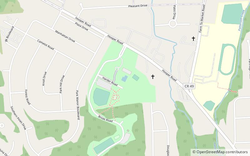 Highland Park Carousel location map