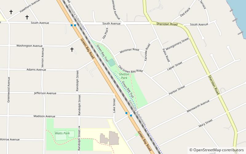 shelton park glencoe location map