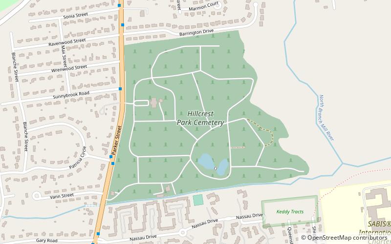 Hillcrest Park Cemetery location map