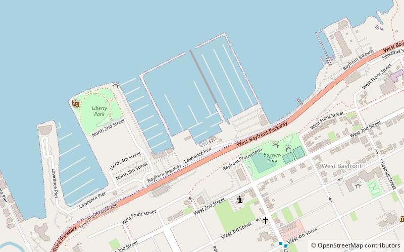 Commodore Perry Yacht Club location map