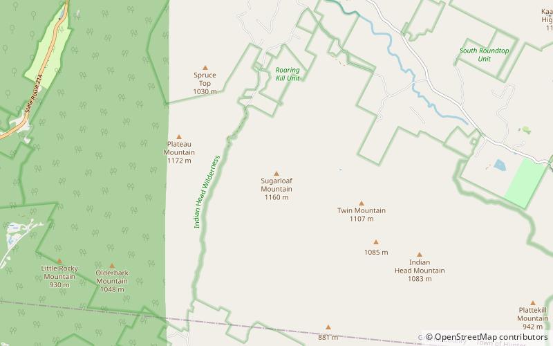 Sugarloaf Mountain location map