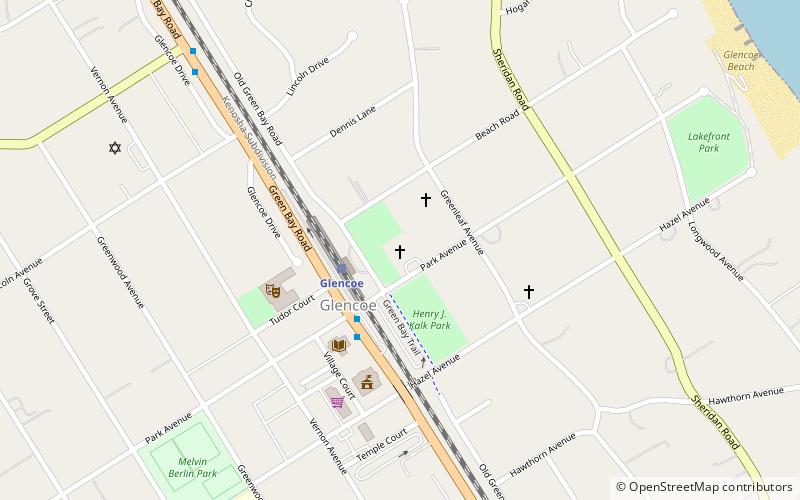 glencoe union church location map
