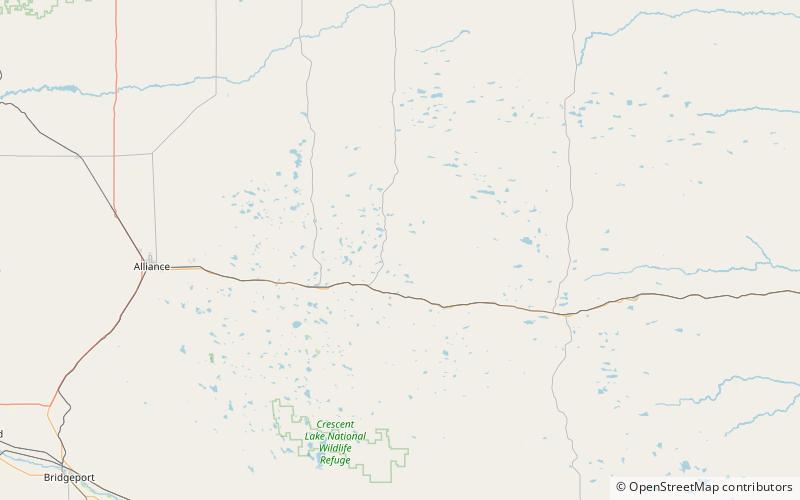 Prairies mixtes des Sand Hills du Nebraska location map