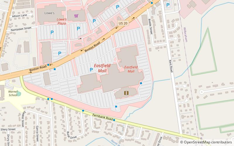 Eastfield Mall location map