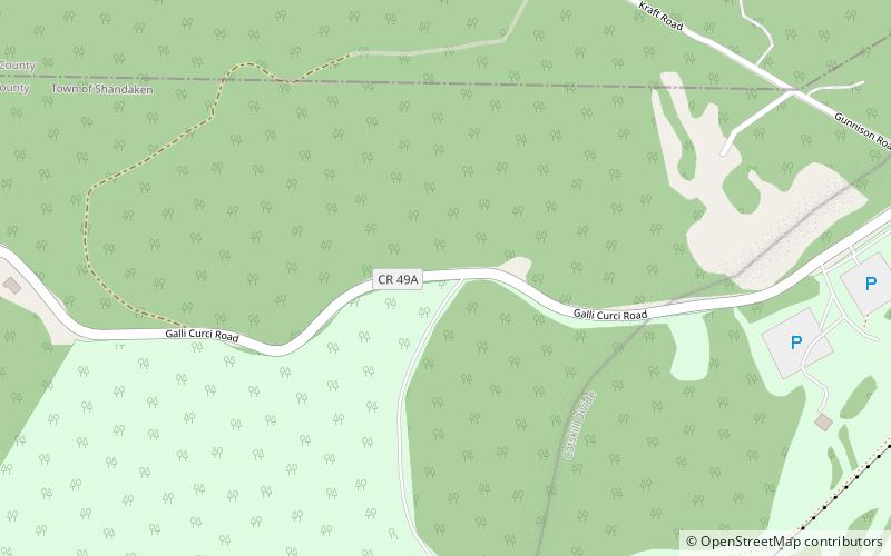 belleayre mountain catskill park location map