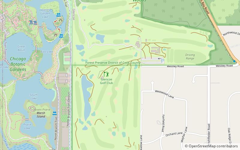 glencoe golf club location map