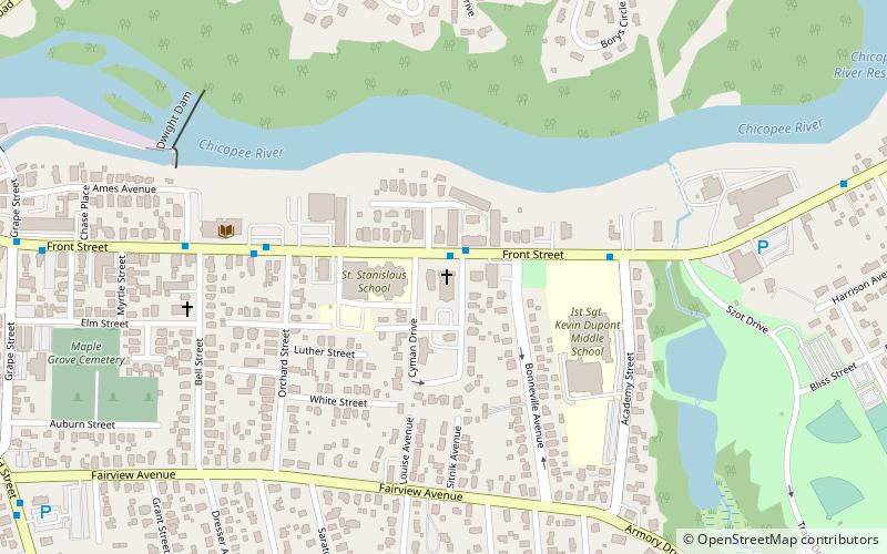 Basilica of St. Stanislaus location map