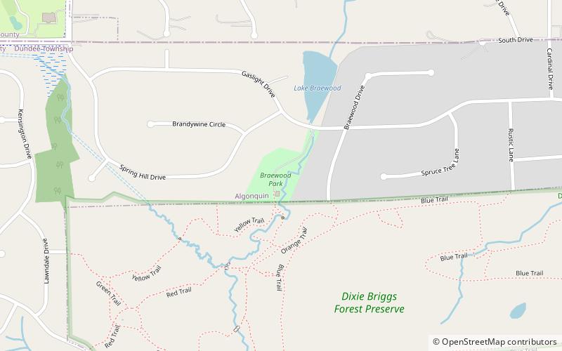 Braewood Park location map